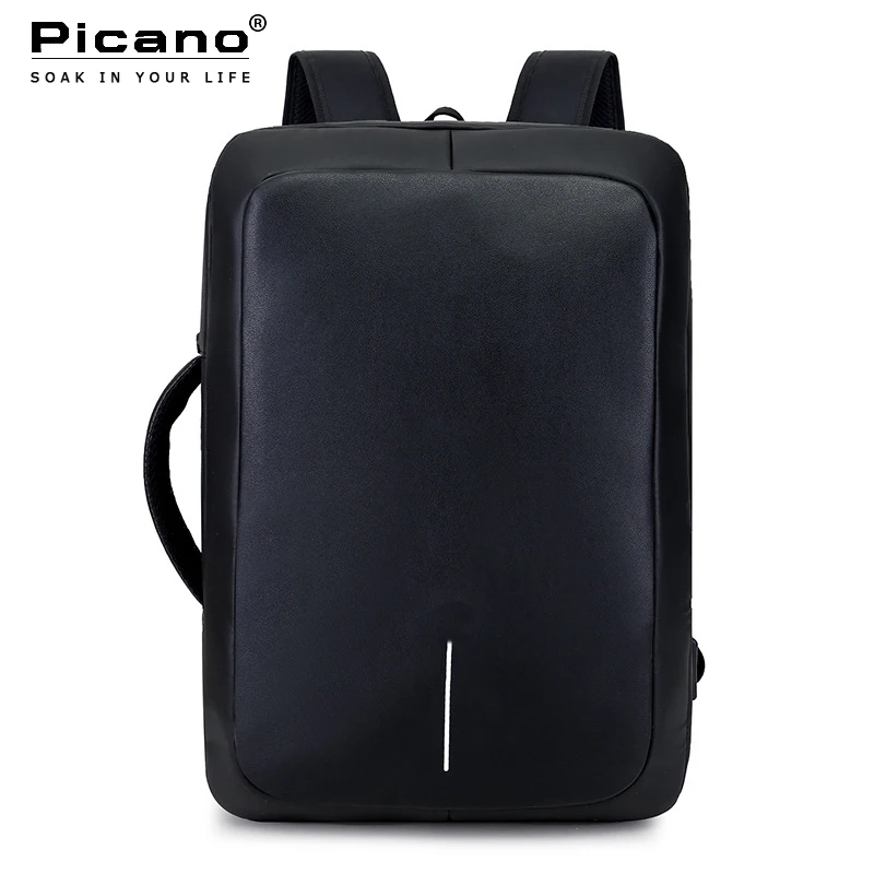 

Picano Waterproof Laptop Backpack Multifunction USB Charging School Bag Men Women 3 in 1 Large Capacity Business Backbag PCN096