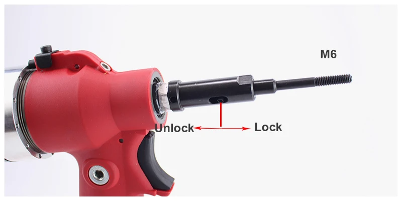 M3-M12 Auto pneumatic nut riveter 7