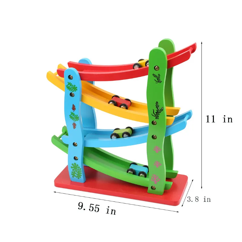 Детские игрушки, модели, строительные наборы, деревянные игрушки, рампа, гоночный автомобиль, забавная игрушка, слайд-блоки, развивающий деревянный желоб, автомобиль