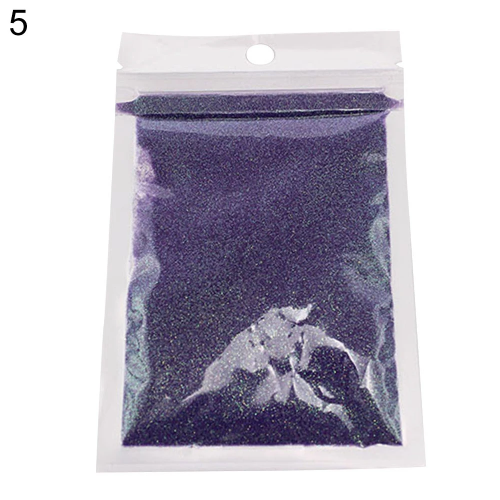 Women Shinning Nail Art Mirror Powder Chrome Pigment Glitters Manicure DIY Tool (3)