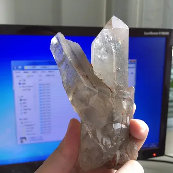 

B74---312g Natural Rough Rock Healing Quartz Crystal Specimen cristals de cuarzo products for Christmas Home Ornaments