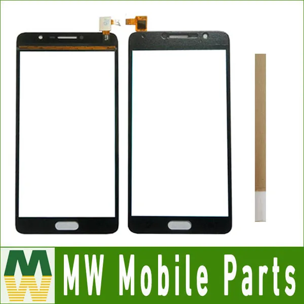 

1PC/ Lot Black Color 5.5 inch For Alcatel One Touch Flash Plus 2 Touch Screen Digitizer With Tape