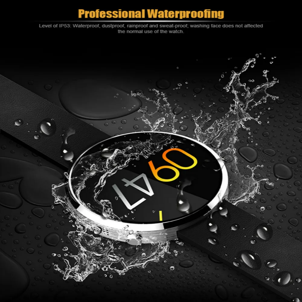 

DM360 Bluetooth Smartwatch Smart watch with Heart rate monitor Wristwatch pedometer blood pressure bracelet for Andriod Phone