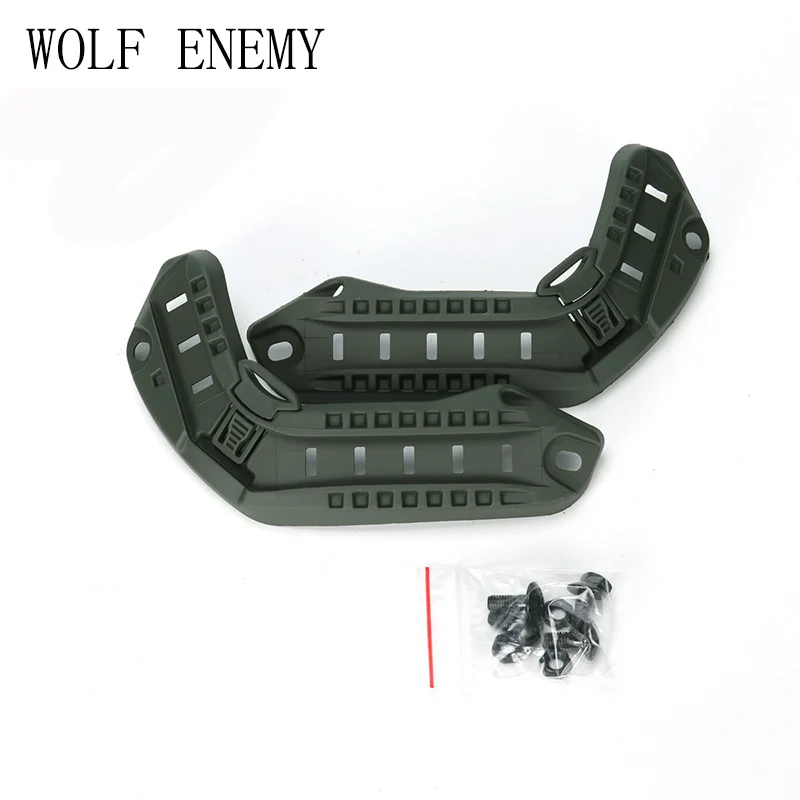 ARC Helmet Side Rails with Lanyard for MICH OPS Core Helmet Tactical