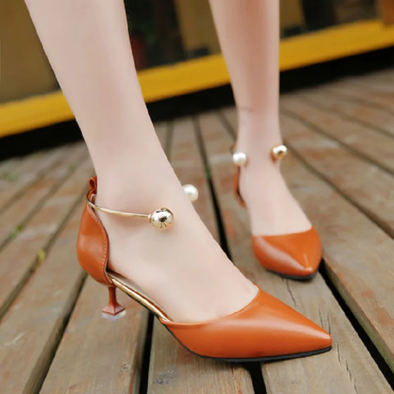 

2019 summer new high-heeled stiletto pointed side air Korean women's shoes sexy low shoes fashion women's sandals single shoes