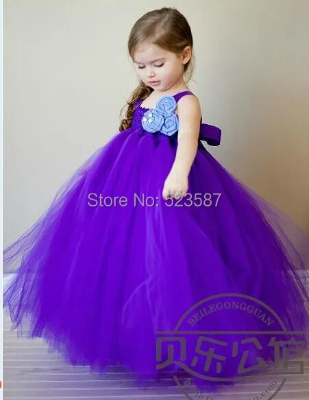 American Girl Dress with Purple Flower