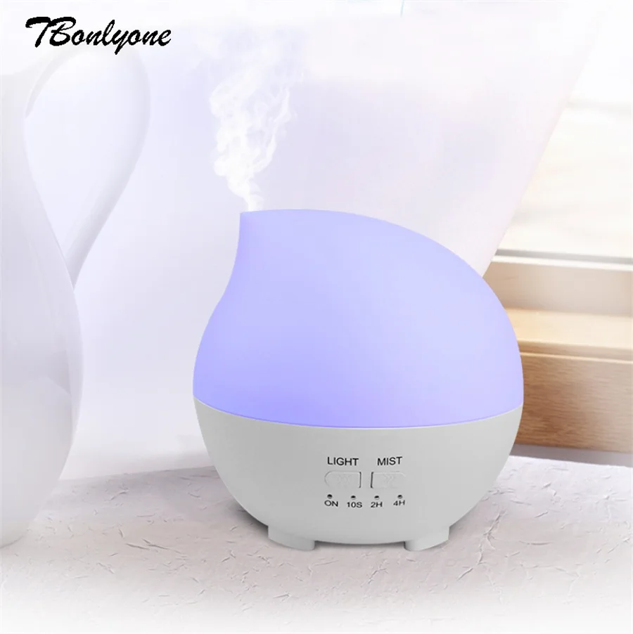 

TBonlyone Diffuser 300ml Colorful Ultrasonic Aroma Diffuser Aromatherapy Air Humidifier with Timer Essential Oil Diffuser Fogger