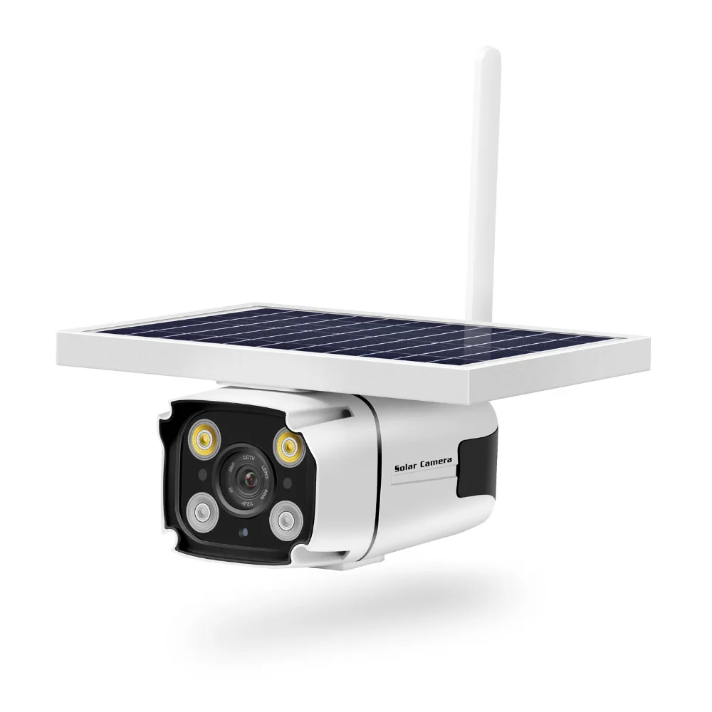 

Solar IP 4G WIFI Camera 1080P HD Wifi 4G Wireless Camera Home Security Surveillance Waterproof Outdoor IR Night Vision Two Way