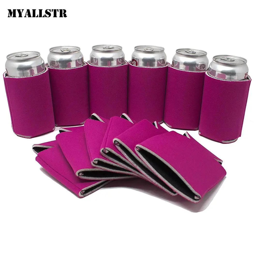 Durable Folding Solid Insulation Can Sleeve 330ml Sleeves Bottle Cover | Дом и сад