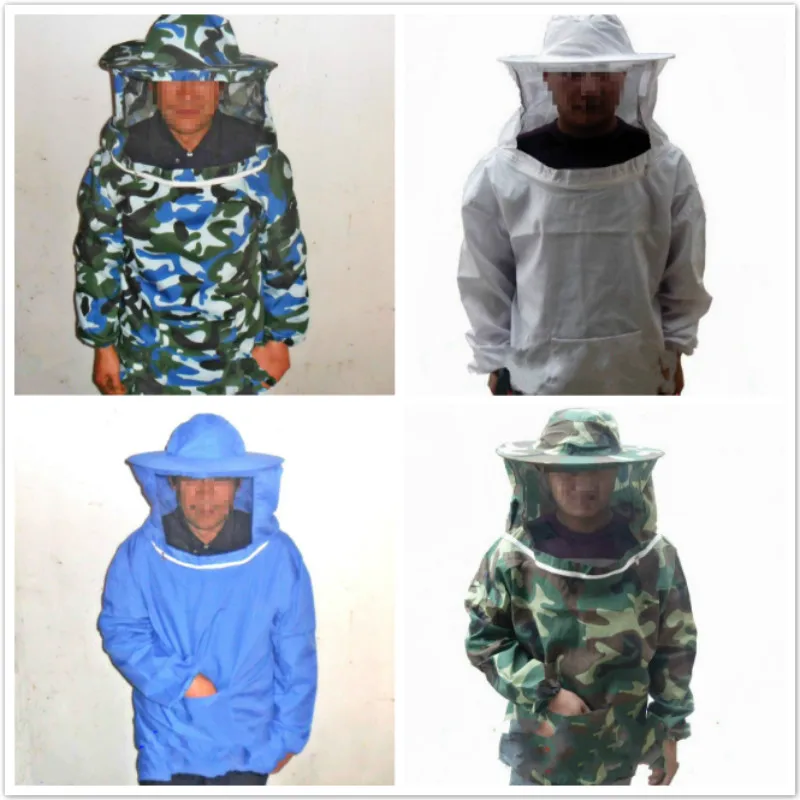 

Beekeeping Equipment Suppliers Beehive Clothing SAFE Protective ANTI-bee Clothes MASK Cover Garden Tools