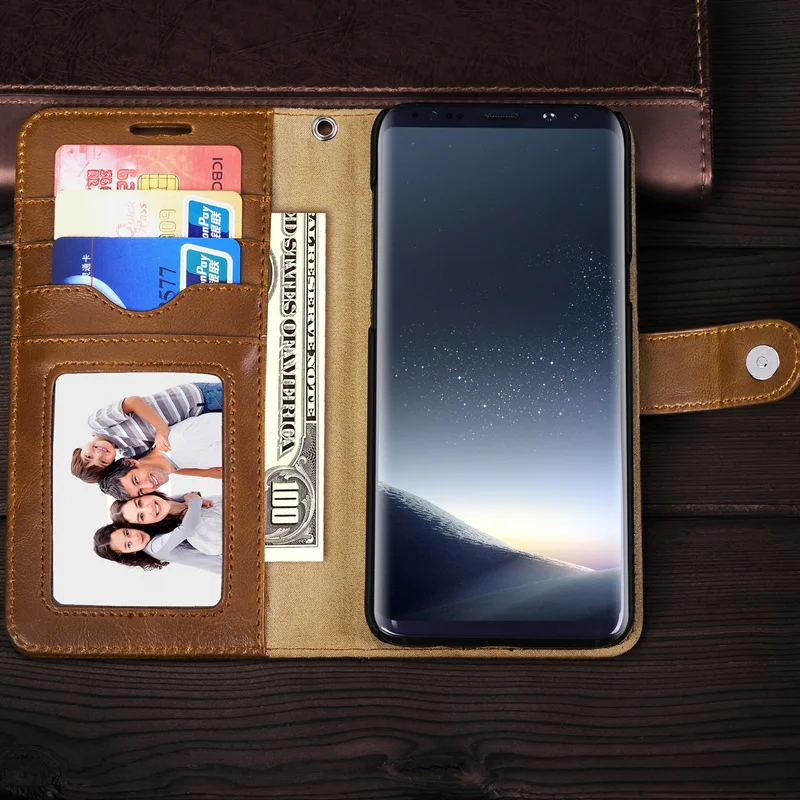 Роскошный Musubo кожа съёмный корпус для Samsung Galaxy S8 Plus Note 8 S7 Edge чехол Чехол книжка с