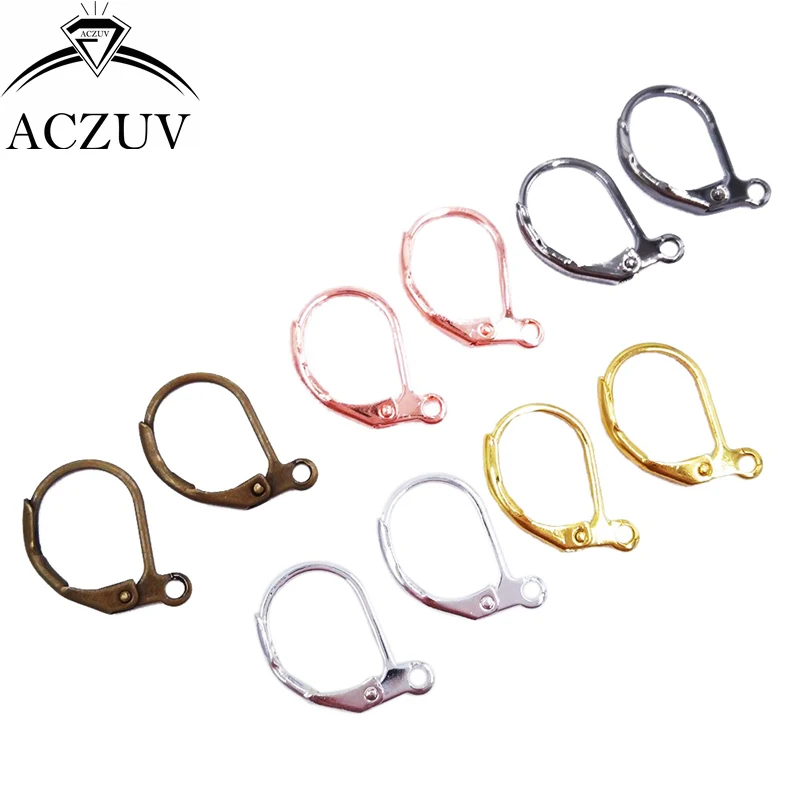 Wholesale 1000pcs 10x15mmFrench Leverback Earring Hooks Findings