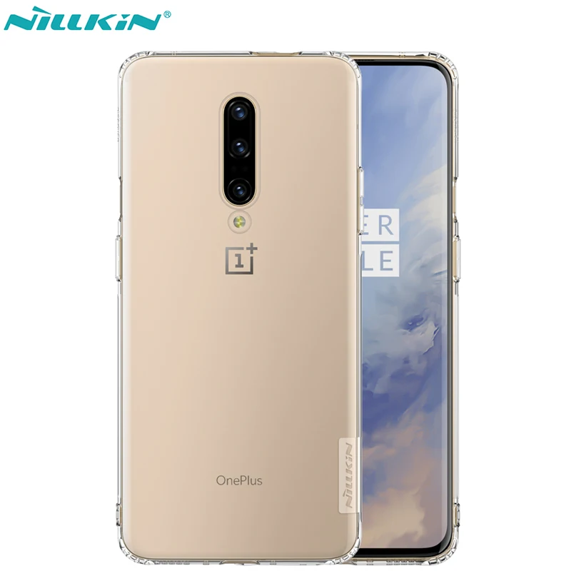 

oneplus 7 pro case one plus 7pro cover NILLKIN TPU clear Transparent soft silicone Case For Oneplus 7 pro with Retail Package