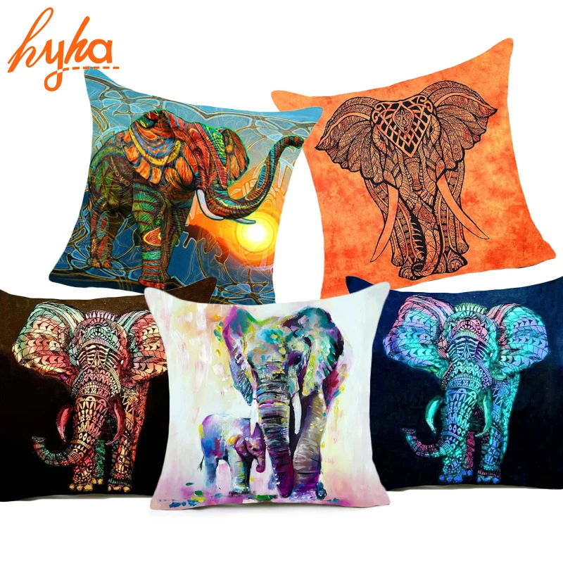 Unique And Elegant Embroidered Indian Throw Pillow Cushion Yellow Indian Pillows Covers Embroidered Vintage Sari Cushion 16x16 Asian Decorative