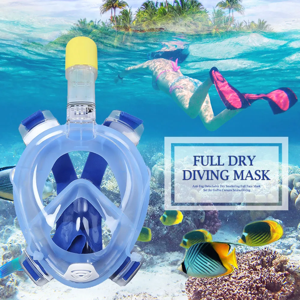 Popular Full Face Snorkeling MaskBuy Cheap Full Face Snorkeling Mask