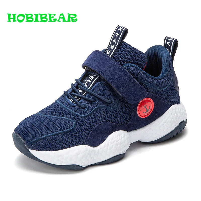 

HOBIBEAR Girl Kids Designer Sneakers Anti-Slip Boy Fashion Sport Shoes Outdoor Unisex Breathable Kids Sneakers Summer Cute Shoes