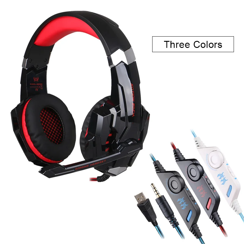KOTION EACH G9000 Gaming Headphone 3.5mm Game Headset Garnish Earphone