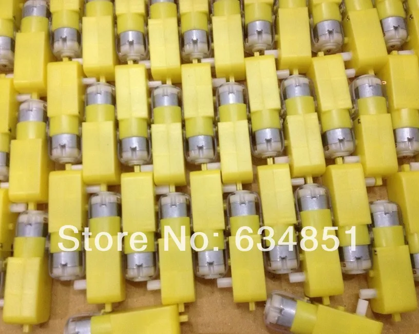 130 Gear Motor DC Deceleration Motors 3V 40rpm Plastic Dc Toys ROHS Free Shipping | Обустройство дома