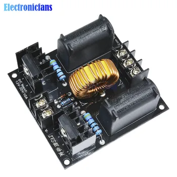 

DC 12-30V ZVS Low Voltage Induction Heating Board Tesla Coil Flyback Driver 30mm Large Heat Sink Module Heater for Arduino