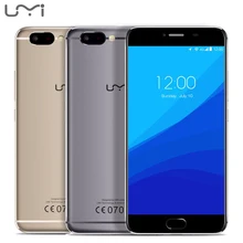 Оригинальный umidigi Z сотовый телефон 5.5 дюймов 4 ГБ оперативной памяти 32 ГБ ROM МТК helio X27 Дека core Android 6.0 Камера 13.0MP 3780 мАч LTE смартфон