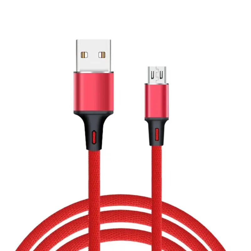 QUWIND 1 м ткань Typec Micro Usb или 8-контактный кабель для зарядки данных для iPhone 6 6S 7 8 9 iPad samsung HuaWei Android Phone