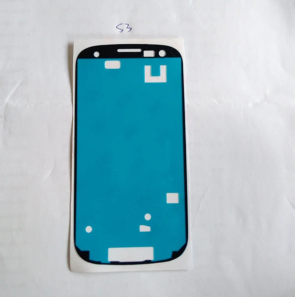 

1 Piece New Replacemet Front Frame Adhesive Glue Sticker For Samsung Galaxy S3 i9300 i9305 High Quality double side stickers