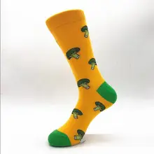 Осенние и зимние носки с рисунком фруктов и овощей для женщин