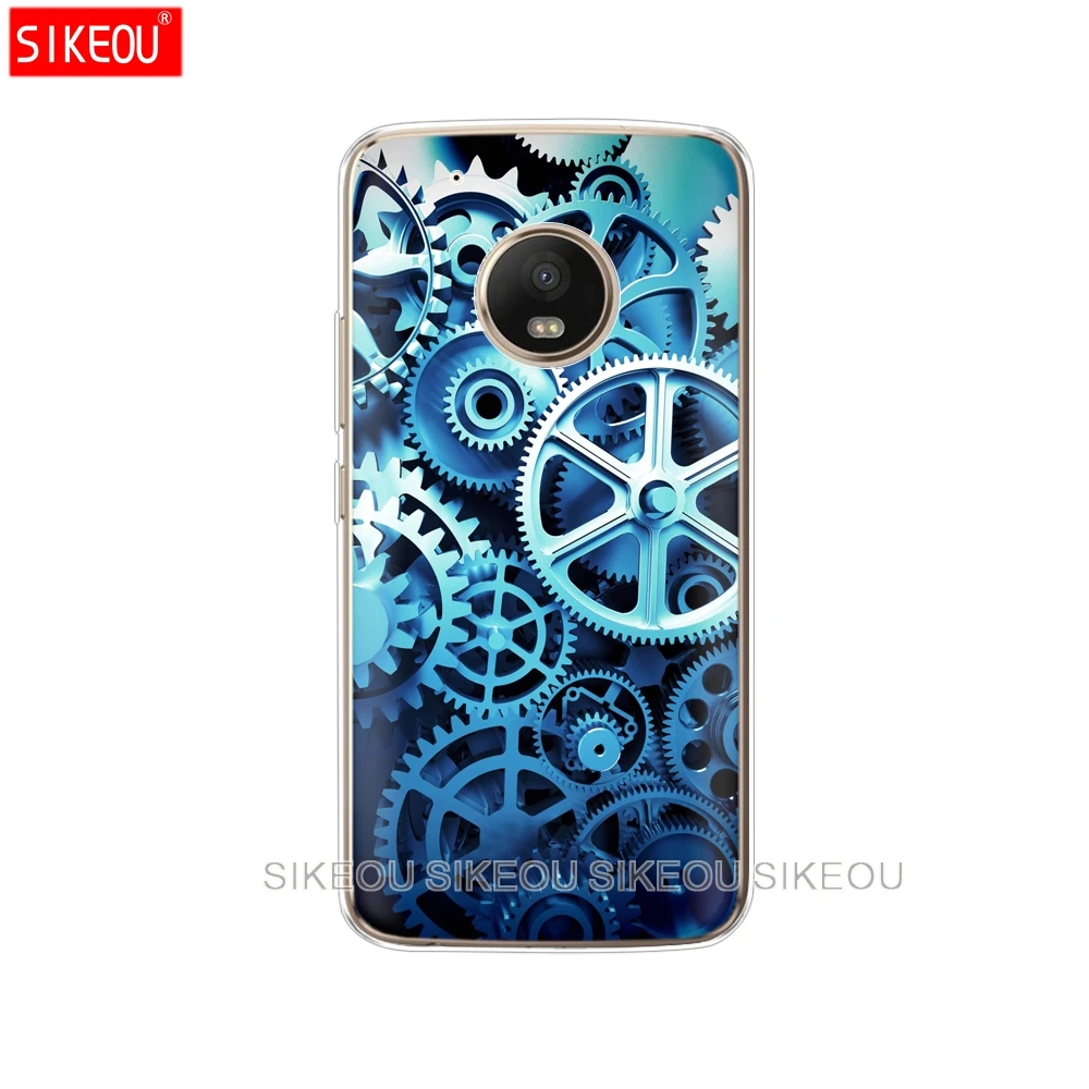 Силиконовый чехол для телефона Motorola Moto G6 G5 G5S Z2 Z3 PLAY PLUS X4 E4 E5 C Механические