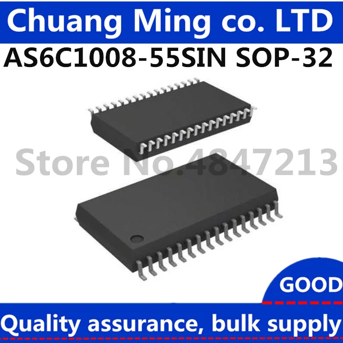 

Free shipping 10pcs/lot AS6C1008 AS6C1008-55SIN in stock