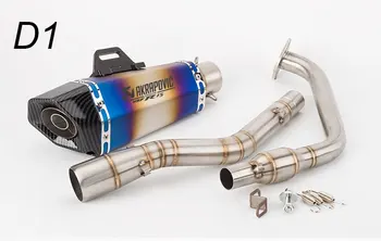 

link pipe For Yamaha R15 V3 2017 2018 2019 Motorcycle Exhaust Muffler Modified Front Middle R15 v3 link pipe R15 v3 exhaust