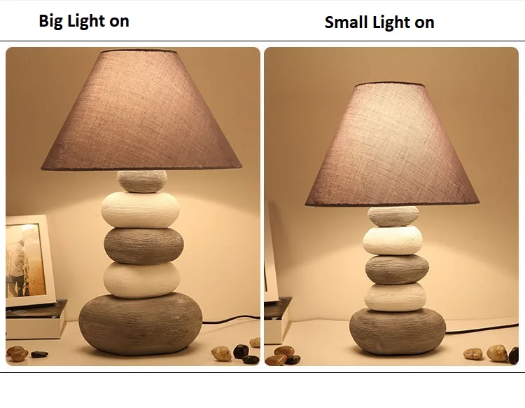 Creative Ceramic Textile Table Light (6)