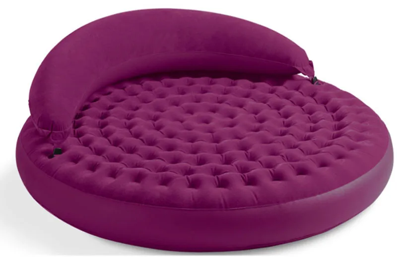 Online Get Cheap Round Sofa Bed -Aliexpress.com Alibaba Group 20pcs/lot round bed Plus backrest lazy sofa Portable folding bed combination air cushion outdoor mattress with flocking surface - Online Get Cheap Round Sofa Bed -Aliexpress.com Alibaba Group