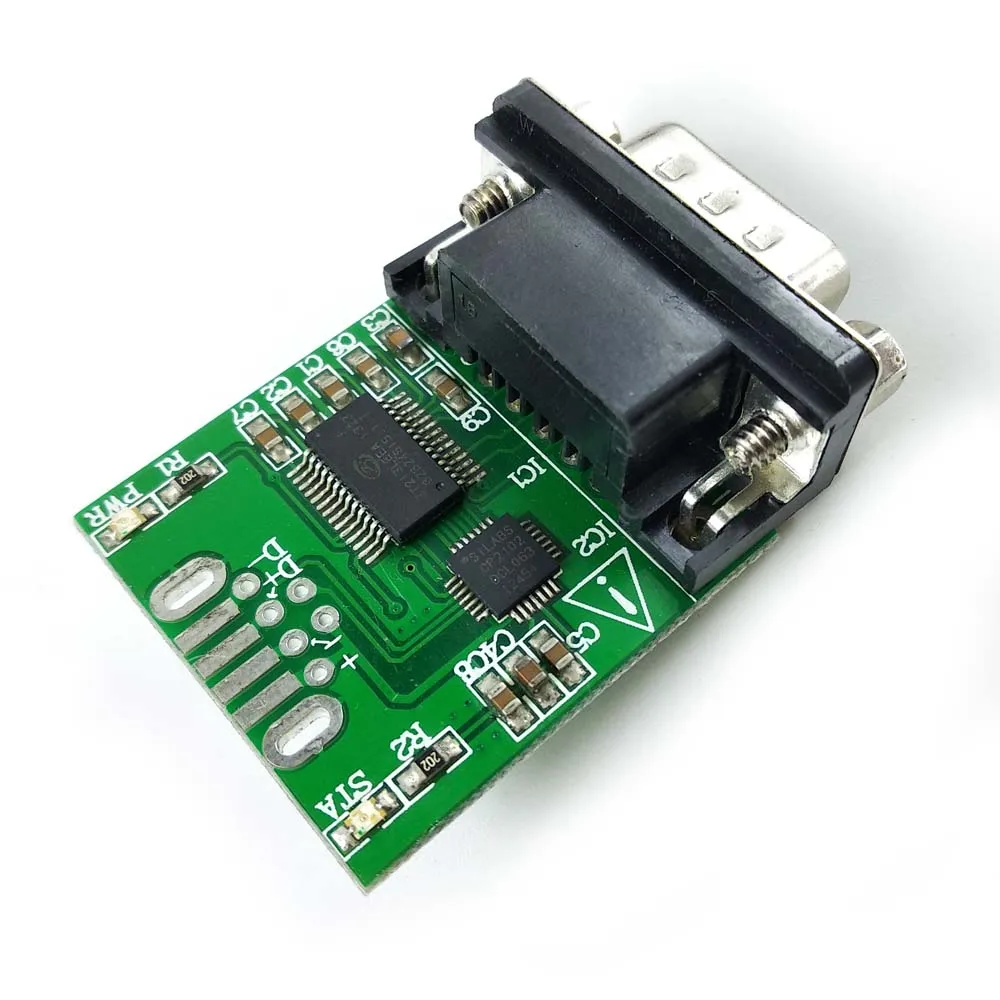 Тип B разъем CP2102 USB RS232 Адаптер блока печатных плат модуль с Виртуальным com портом