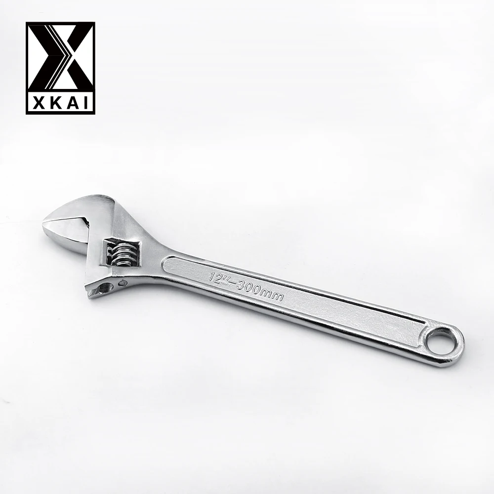 XKAI TOOLS 12 Inch 300mm Adjustable Spanner universal wrench pipe tool car repair tools Multi-function flexible spanner | Инструменты