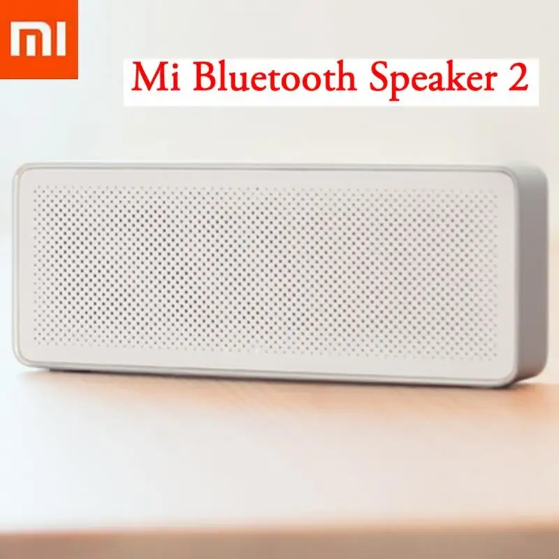 Xiaomi Bluetooth динамик bluetooth Колонка квадратная коробка 2 Базовая 2 Беспроводная Портативная колонка стерео II 4,2 Hands-free AUX