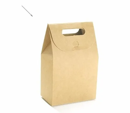 50 шт./лот DIY Многофункциональный Мини Крафт Упаковка мешок 300 г подарочная упаковка минималистский стиль Бумага сумки 9,5*8,2*5,8 см