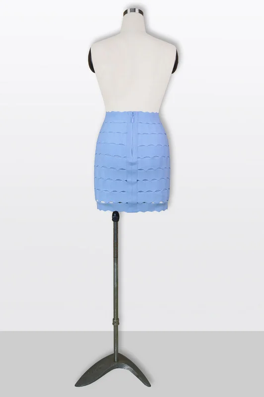 Negro Sexy Mujer Mini Vendaje Venta Fábrica Vestido Lápiz Bodycon Calidad púrpura azul Caliente amarillo Precio Falda Alta De Verano Del 6wwBRaqInY