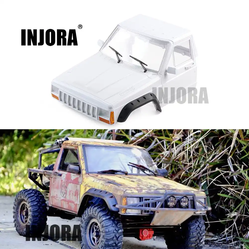 Hard Plastic Car Shell 313mm Wheelbase Jeep Wrangler Rubicon Body Kit