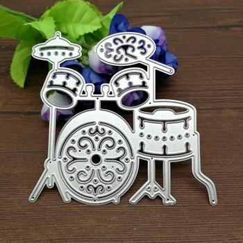 

Shelf Drum Pattern Carbon Steel Metal Cutting Dies Stencil Scrapbooking Photo Album Card Paper Embossing Craft DIY Dies Cut