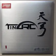 DHS TinArc Настольный теннис Резиновая с высокой упругой губкой Быстрая атака петли пинг понг резиновая ракетка Спортивная DHS Резина