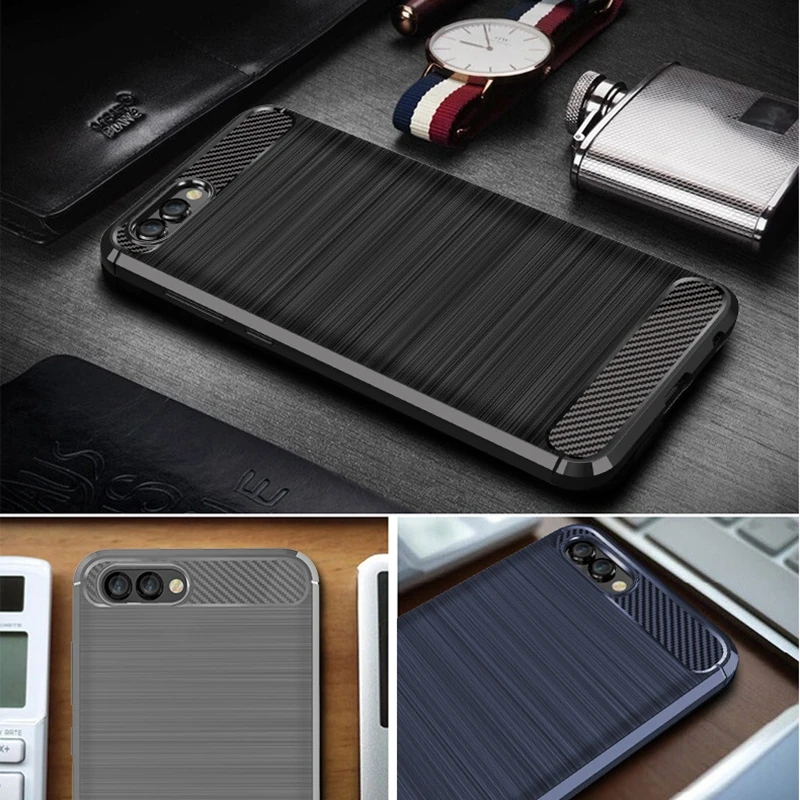 Чехол для Huawei View 10 чехол Honor V10 View10 оригинальный силиконовый гибридный защитный