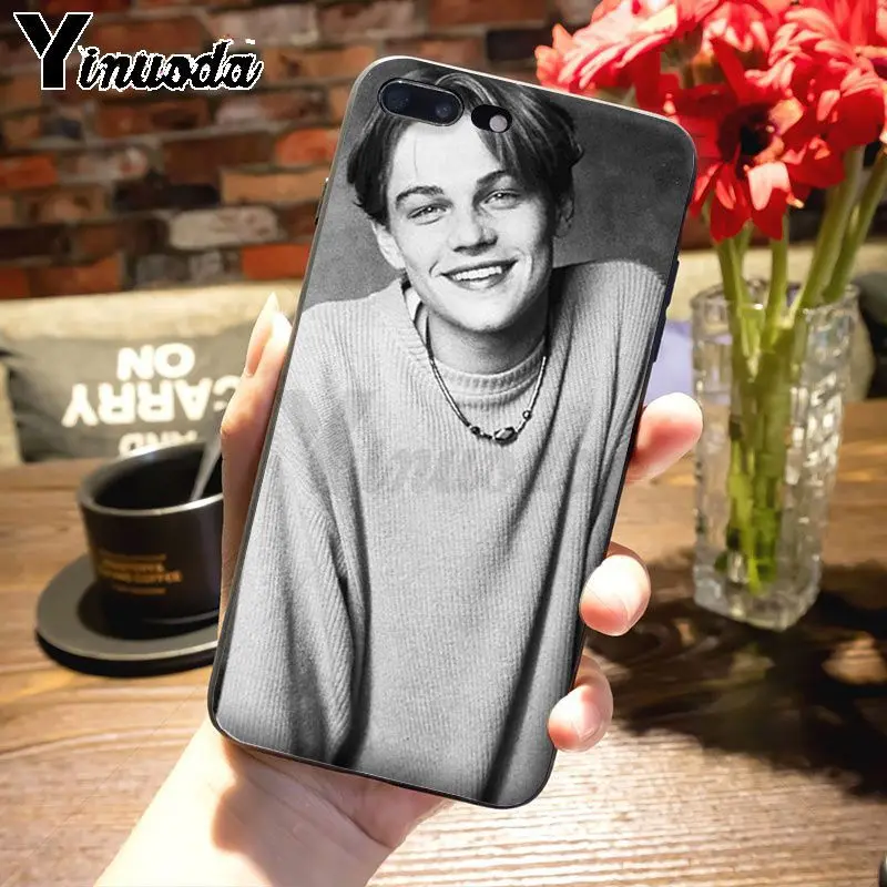 Yinuoda Leonardo DiCaprio young Super Star Топ детальный чехол для телефона для iPhone 7plus 6S 7 8 8Plus X xs max xr 5S 11pro чехол - Цвет: 6