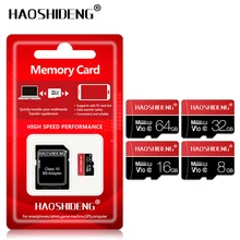 Micro SD карта памяти 16 ГБ 32 ГБ 64 Гб 128 Гб MicroSD Class 10 Uitra C10 TF карта U1 8G картао де Мемория Бесплатный SD адаптер