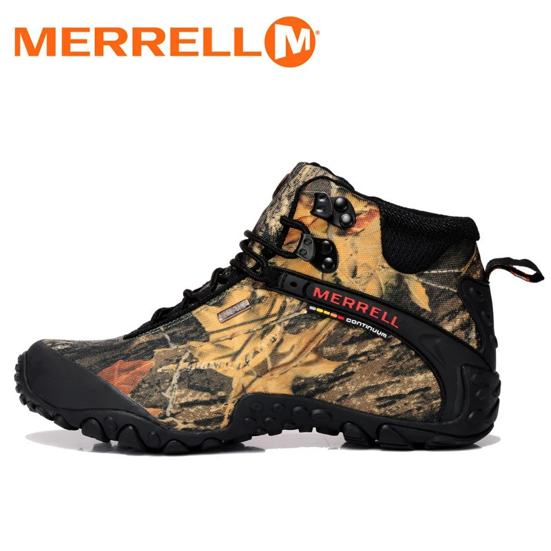 

Merrell Forest & Desert Camouflage Unisex Men and Women Hiking Outdoor Sneakers For Trekking Climbing Mountain Shoes 36-45