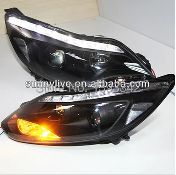 

FOR 2012-2014 Year FORD Focus 3 LED Head Light with Projector Lens JYV1