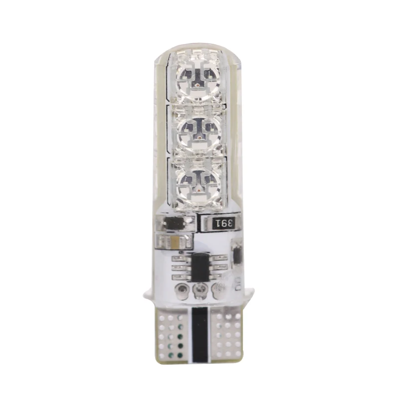 Carty 12V светодиодный T10 W5W 194 168 лампы 5050 6 Smd RGB с пультом дистанционного управления вспышки/стробоскопа RGB многоцветные лампы для автомобильных ламп