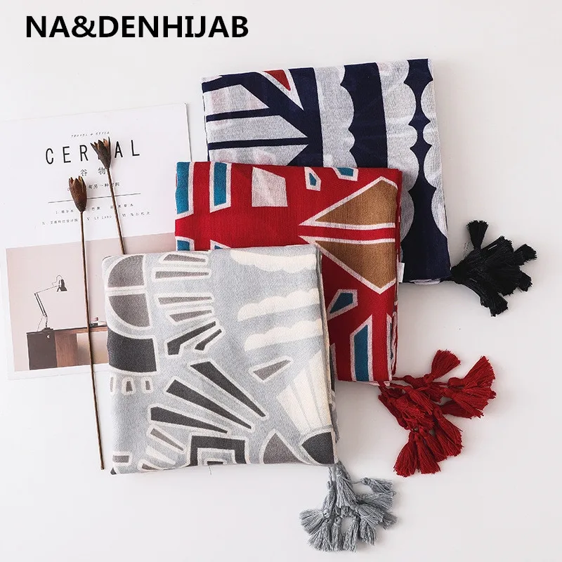 

New simple paisley print tassels foulard viscose Muslim hijab women scarf fashion bandana shawls fast shipping 10pcs/lot