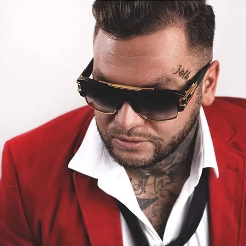 

European and American fashion men sunglasses Popular star couples Classic Retro Vintage Style sunglasses Men sunglasses