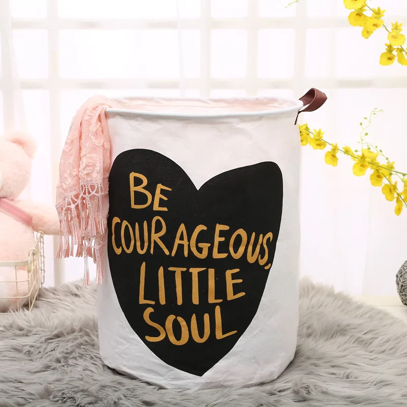 Waterproof Collapsible Large Storage Bag Hamper For Home Bedroom Laundry Bucket Children's Toy Storage Bucket