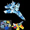 Fixed Wing Model Su27 RC Airplane With Microzone MC6C Transmitter with Receiver and Structure Parts For DIY RC Aircraft 2